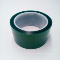 Silicone Pressure Sensitive Adhesive Green PET High Temperature Masking Industrial green polyester tape